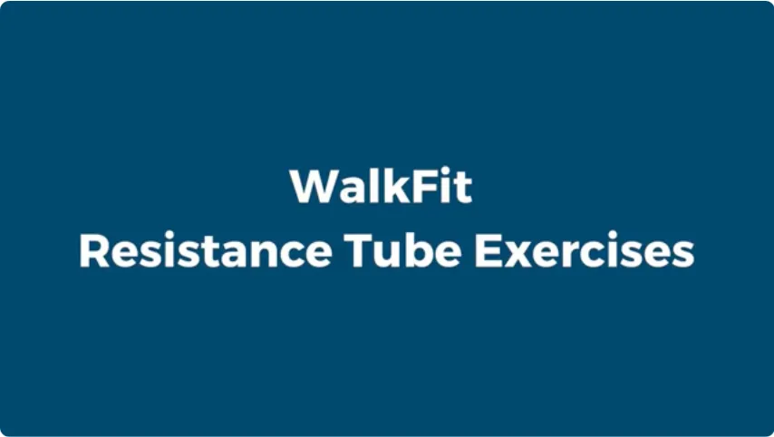 Play WalkFit Resistance Tube Exercises